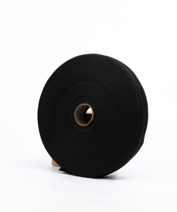 40mm black mattress tape for upholstery, bedding, and mattress edge finishing