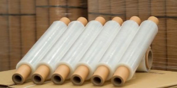 Film stretch con mango para embalajes